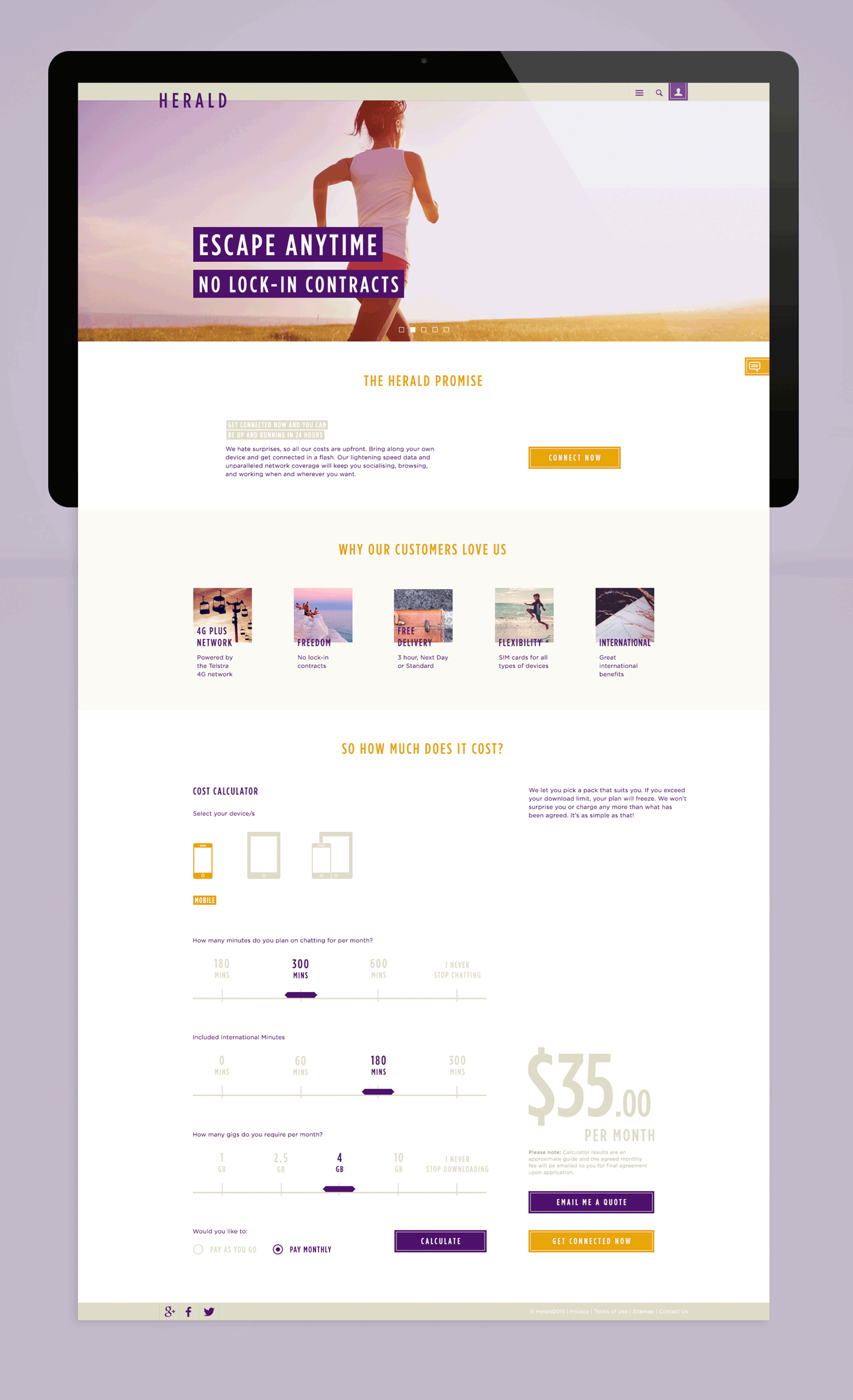 website design